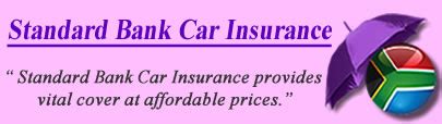 standard bank car insurance quote
